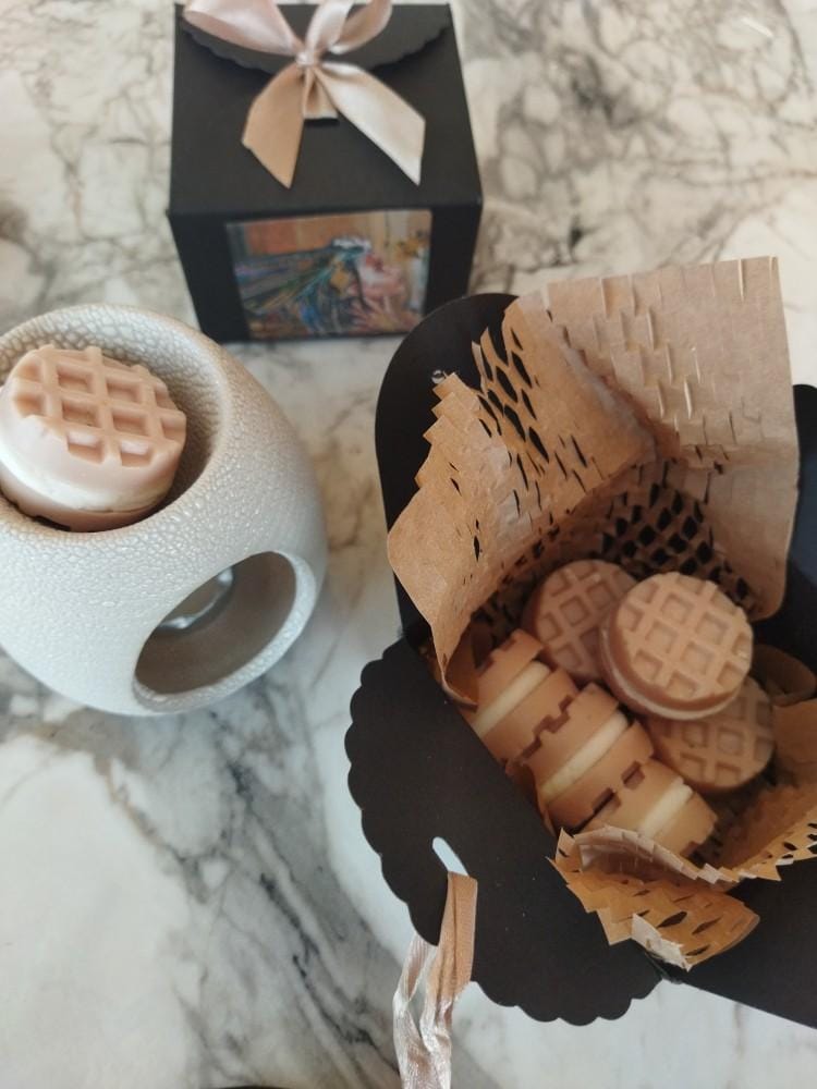 Wax melts waffles