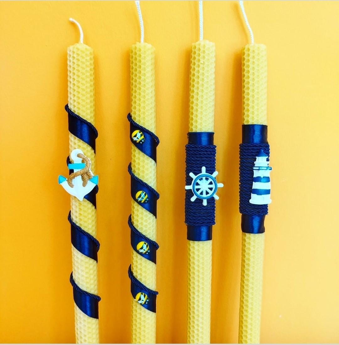 Λαμπάδες πασχαλινές για αγόρια