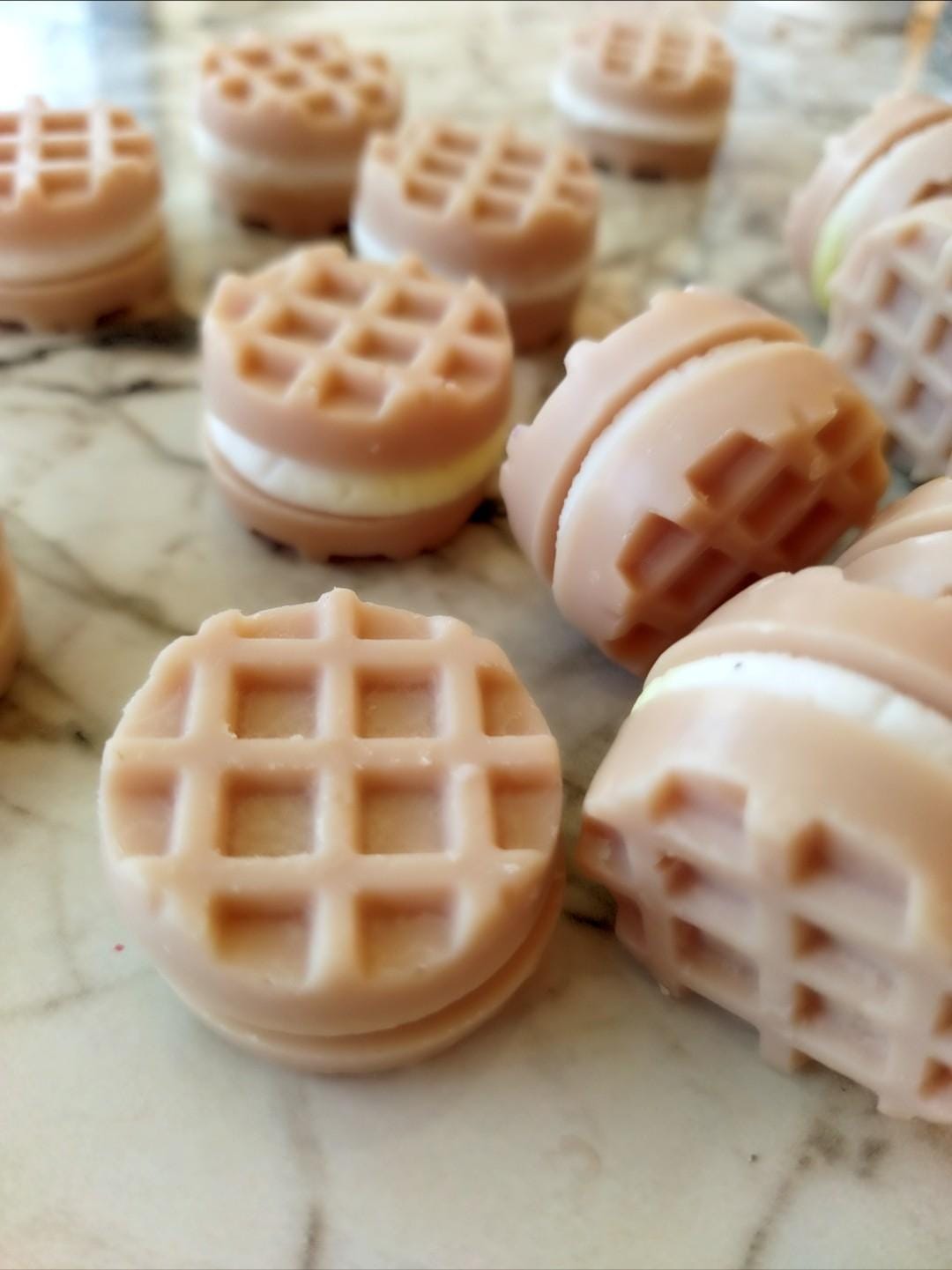 Wax melts waffles
